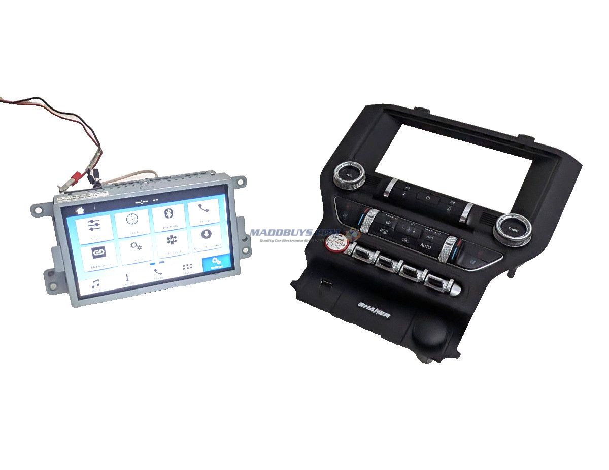 2017-2023 Ford Mustang  Sync 3 Touchscreen Display Radio Bezel  Climate Carplay