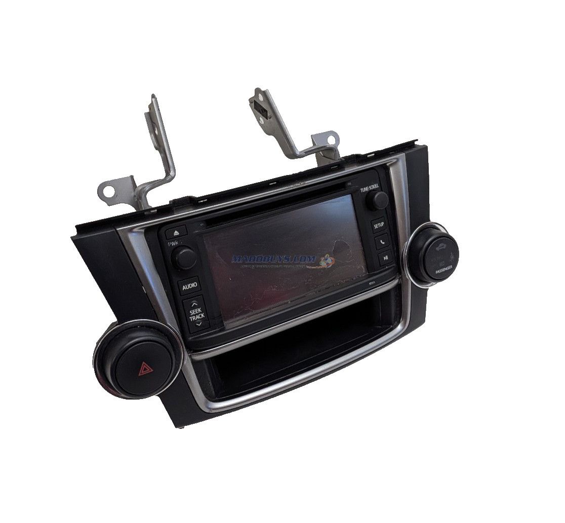 2014-2019 Toyota Highlander Display Screen Radio CD Player Receiver 86140-0E110
