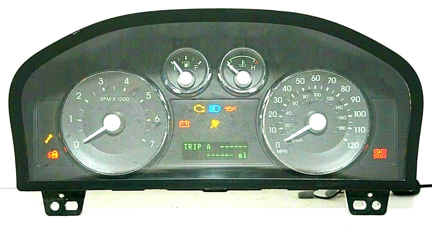 2006-2007 Mercury Milan Speedometer Instrument Cluster 7E5T-10849-FD