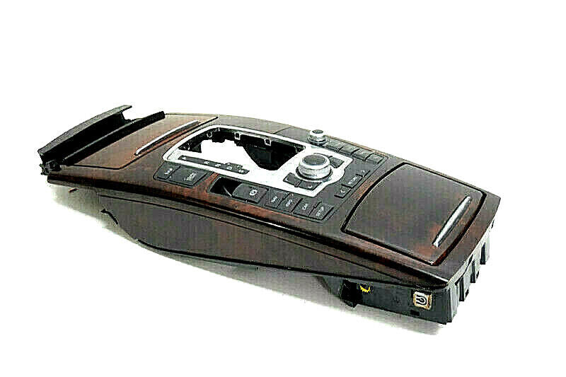 05 06 07 08 09 10 11 Audi A6 C6 Navigation Control Shifter Bezel Woodgrain