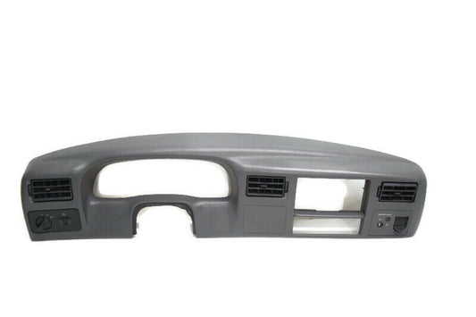 99 00 01 02 03 04 Ford F250 F350 Super Duty Center Dash Bezel Trim Gray