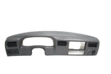 99 00 01 02 03 04 Ford F250 F350 Super Duty Center Dash Bezel Trim Gray