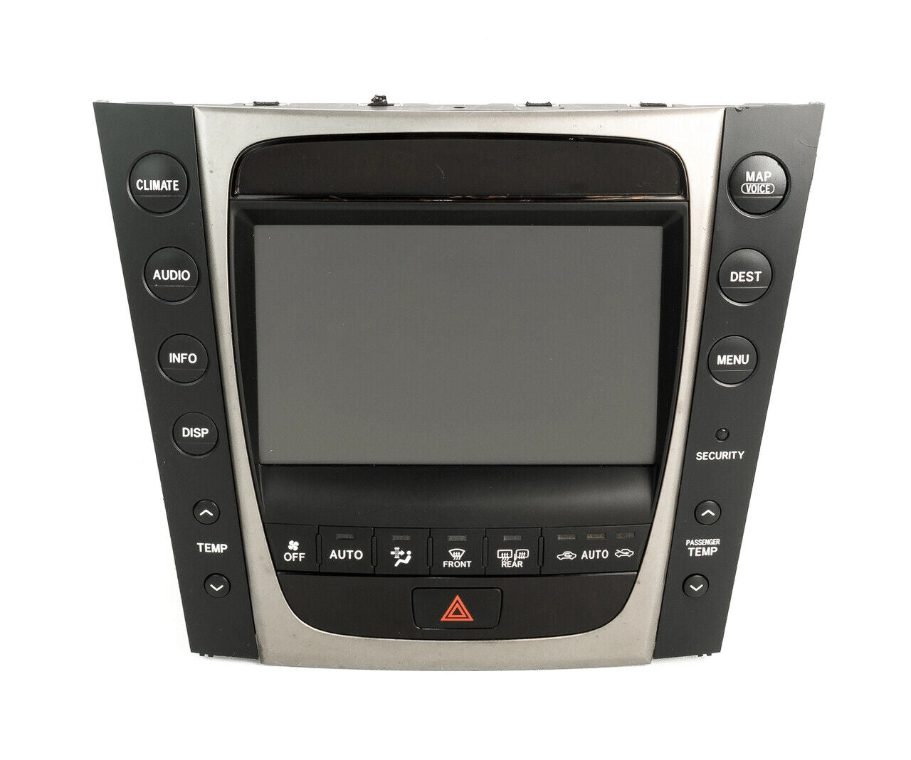06-11 Lexus GS300 GS430 GS450 Mark Levinson Navigation Rradio DIisplay Screen
