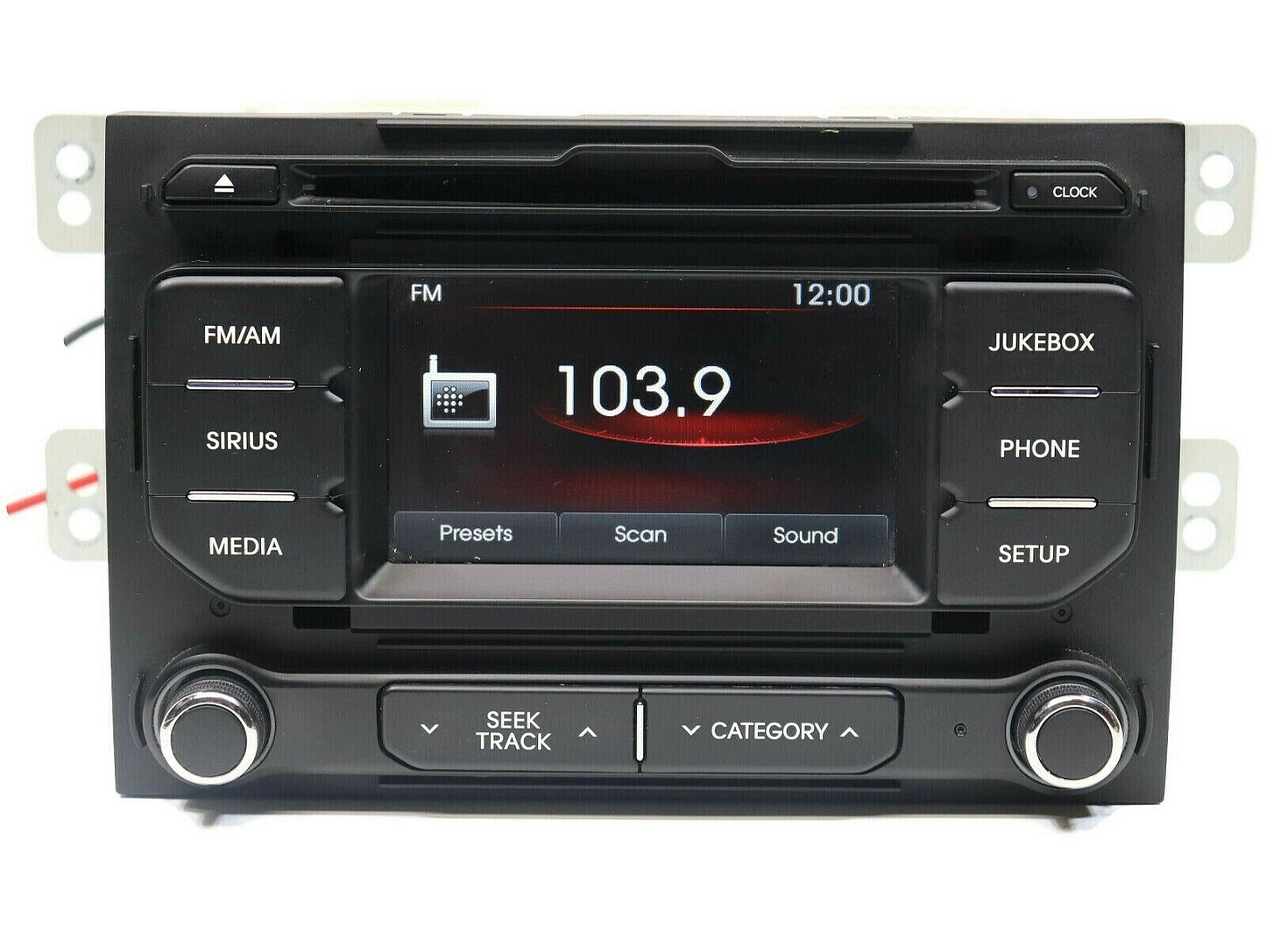 13 14 15 16 Kia Rio Radio Stereo Cd Player Display Screen 96160-1W100CA