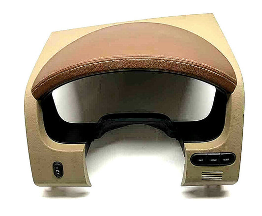 04 05 06 07 08 Ford F150 King Ranch Dash Bezel Speedometer Trim Tan Brown