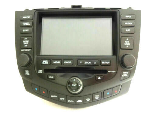 03 04 05 06 07 Honda Accord GPS Navigation Radio Climate Control Display Screen