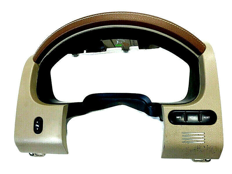 04 05 06 07 08 Ford F150 King Ranch Dash Bezel Speedometer Trim Tan Brown
