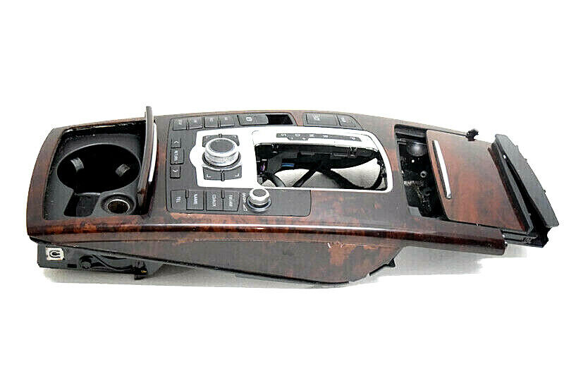 05 06 07 08 09 10 11 Audi A6 C6 Navigation Control Shifter Bezel Woodgrain