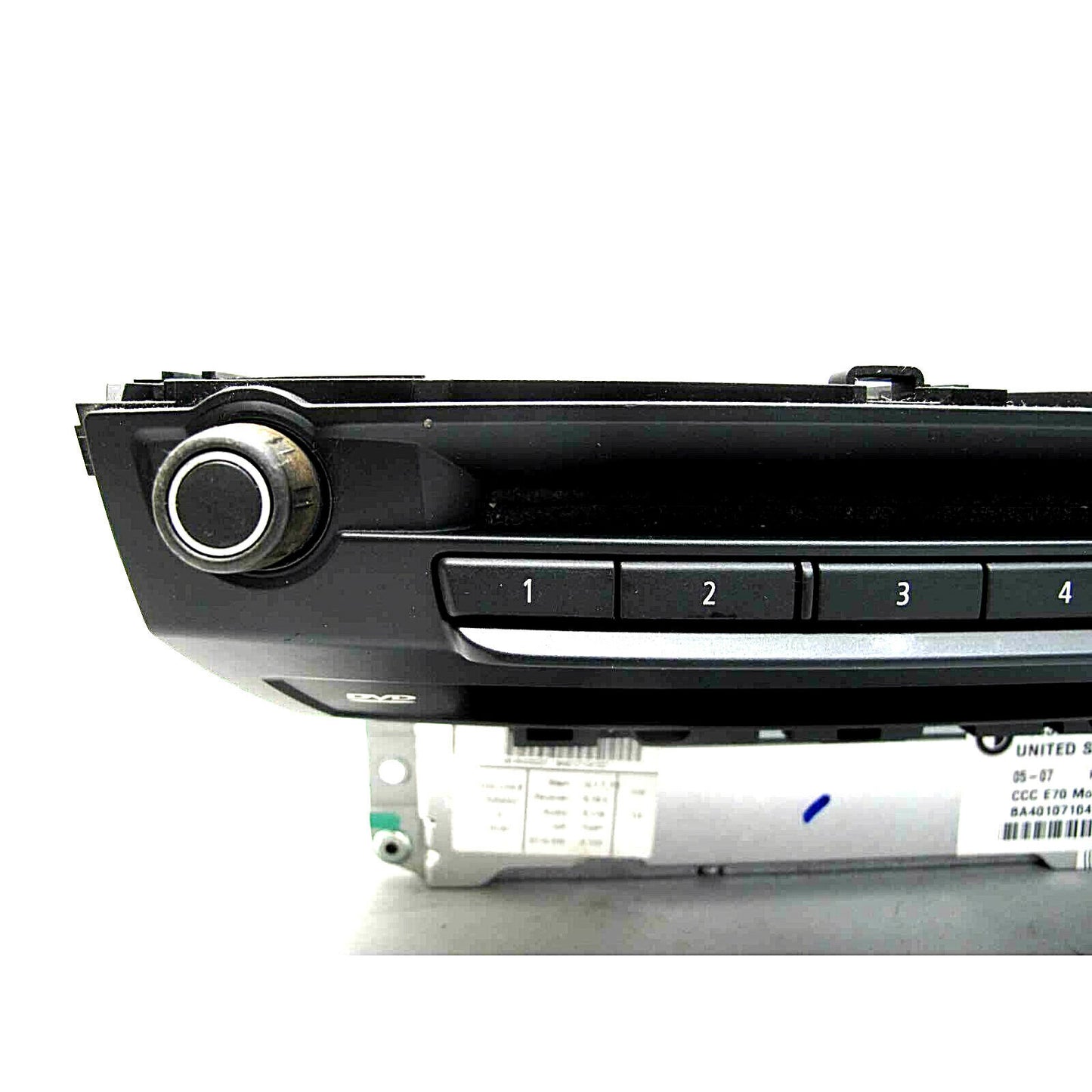 07 08 09 10 BMW X5 E70 X6 E71 Radio CCC Receiver Navigation DVD CD Player