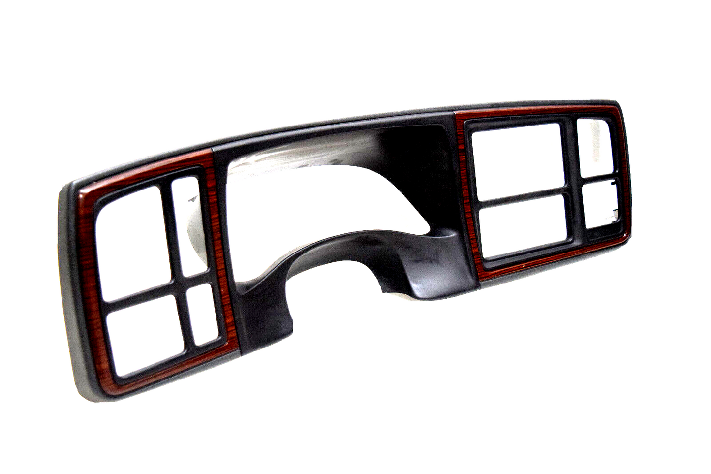 03 04 05 06 Cadillac Escalade Speedometer Radio Dash Bezel Woodgrain Gray