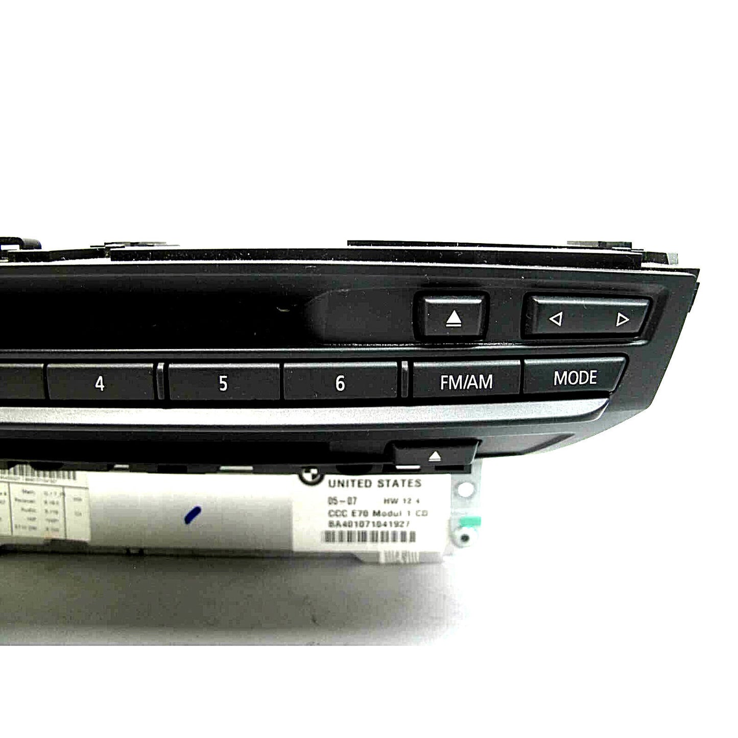07 08 09 10 BMW X5 E70 X6 E71 Radio CCC Receiver Navigation DVD CD Player