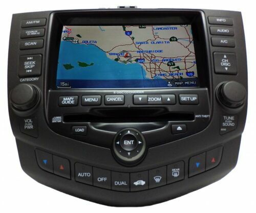 03 04 05 06 07 Honda Accord GPS Navigation Radio Climate Control Display Screen