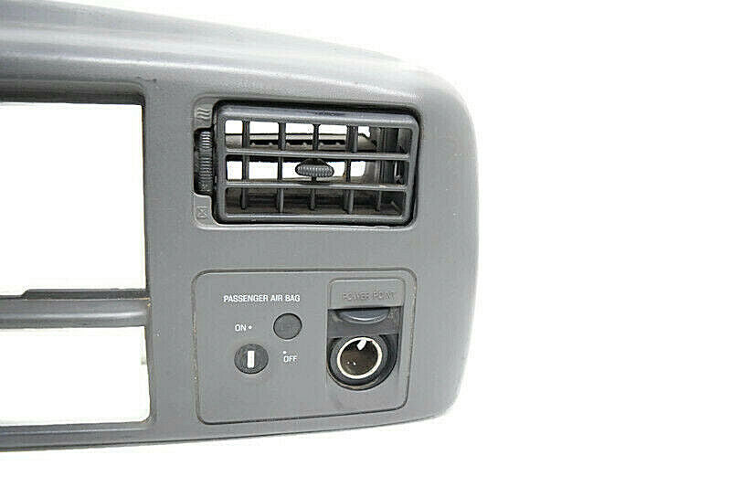 99 00 01 02 03 04 Ford F250 F350 Super Duty Center Dash Bezel Trim Gray