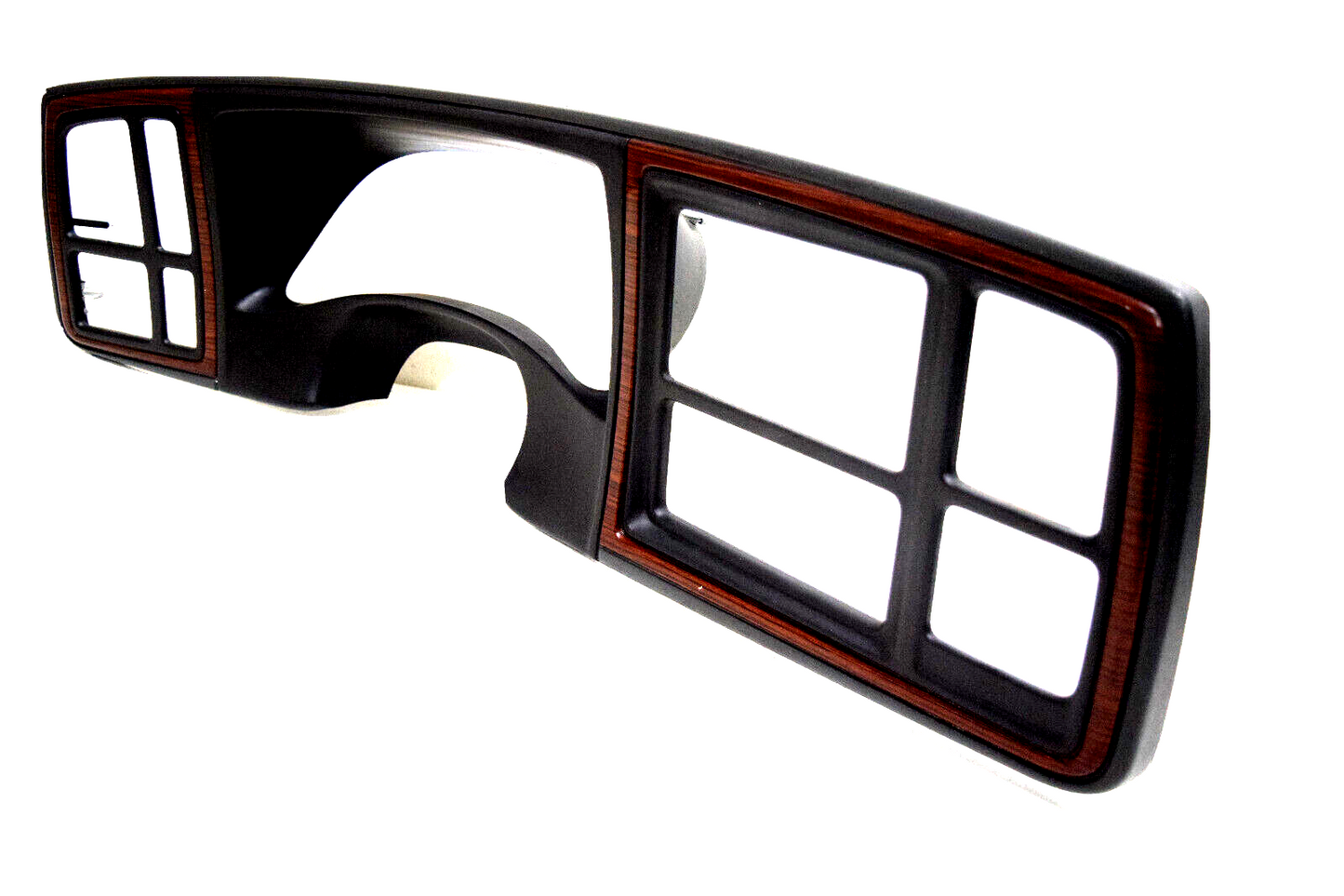 03 04 05 06 Cadillac Escalade Speedometer Radio Dash Bezel Woodgrain Gray