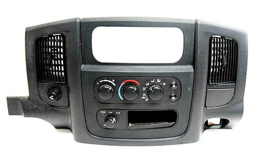 02 03 04 05 Dodge Ram Center Dash Bezel Climate Control 4x4 Switch
