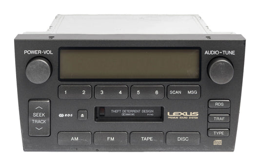 98 99 00 01 02 03 04 05 Lexus GS300 GS400 Radio Tape Player Premium Sound