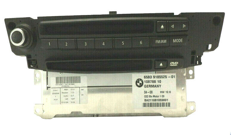 08 09 10 BMW 5 6 Series E60 E61 CCC Radio DVD Player Navigation Logic 7
