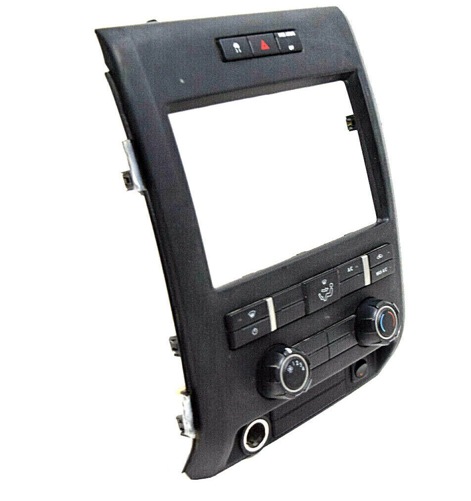2009-2014 Ford F150 Climate Control Double Din Radio Bezel AL34-19980-AG