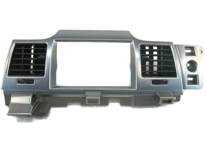 10 11 12 Lincoln MKS Radio Dash Bezel Trim Silver