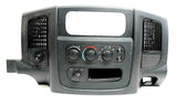 02 03 04 05 Dodge Ram Center Dash Bezel Climate Control 4x4 Switch