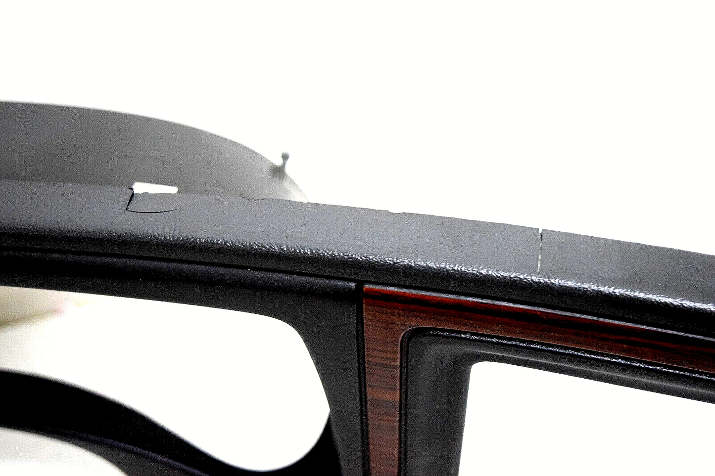 03 04 05 06 Cadillac Escalade Speedometer Radio Dash Bezel Woodgrain Gray