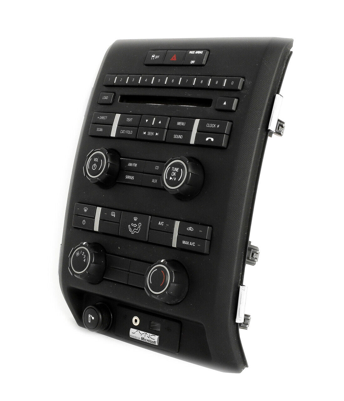 09 10 11 12 Ford F150 Radio CD Player Control Panel Climate Ctrl 9L3T-19A802-HB