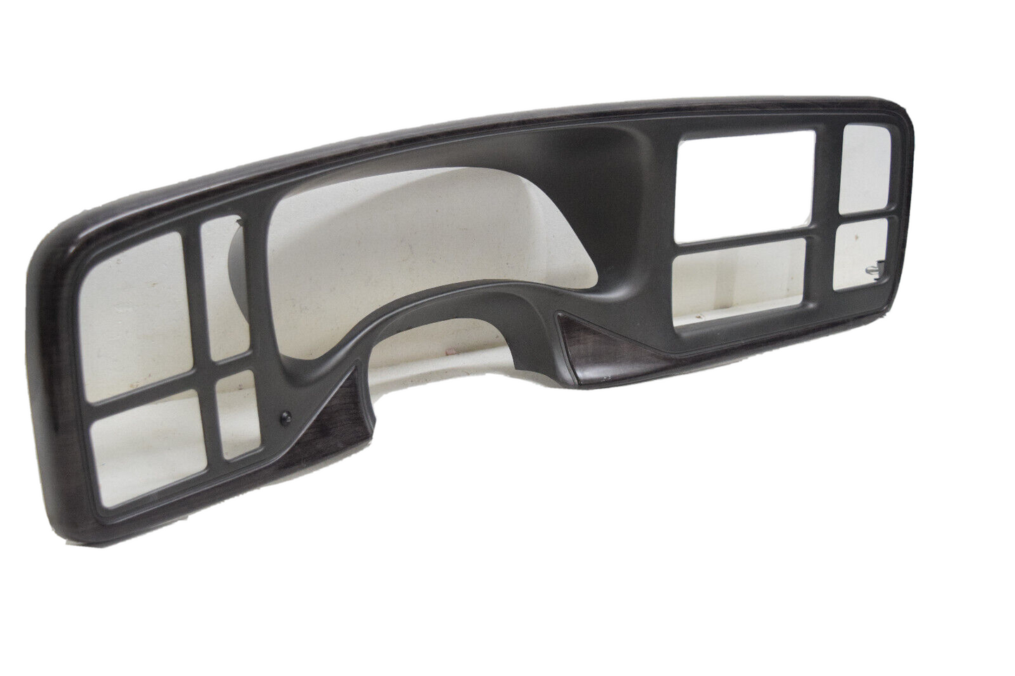 03 04 05 06 GMC Suburban Denali Speedometer Radio Dash Bezel Trim Woodgrain Gray
