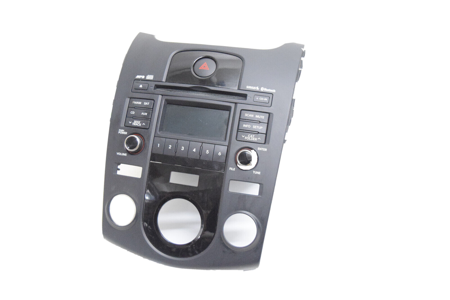 10 11 12 13 Kia Forte Radio MP3 CD Player W/Bezel
