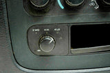 02 03 04 05 Dodge Ram Center Dash Bezel Climate Control 4x4 Switch