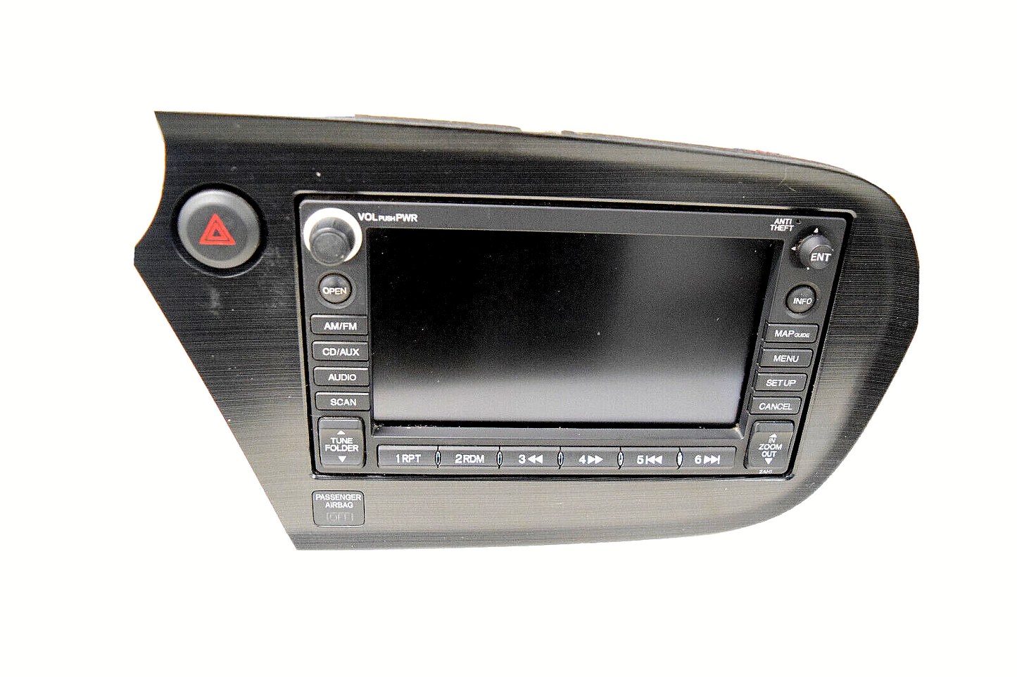 10 11 12 13 Honda Insight Navigation Radio Screen CD Player 39540-TM8-A030-M1