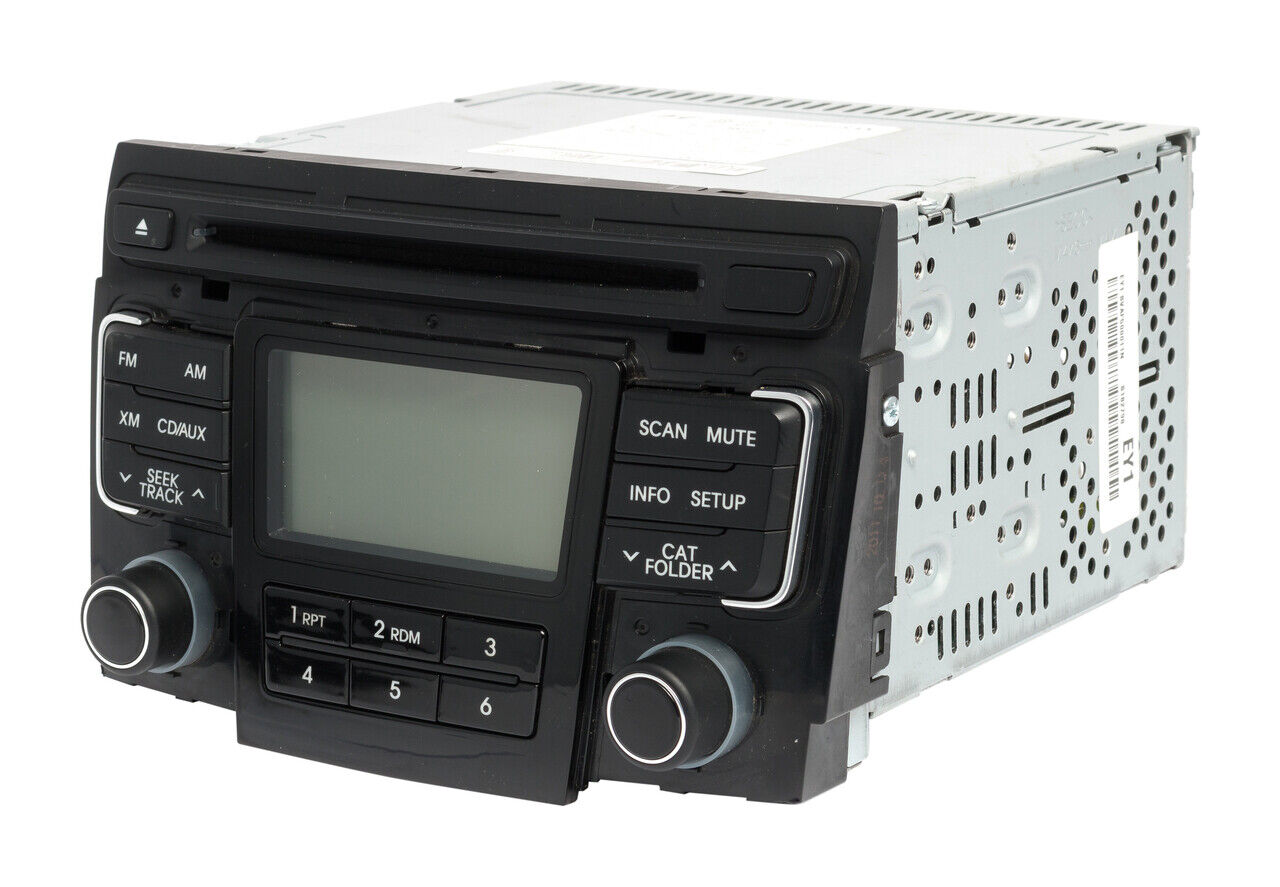 2011 Hyundai Sonata Radio XM Single Disc CD MP3 Player 96180-3Q000