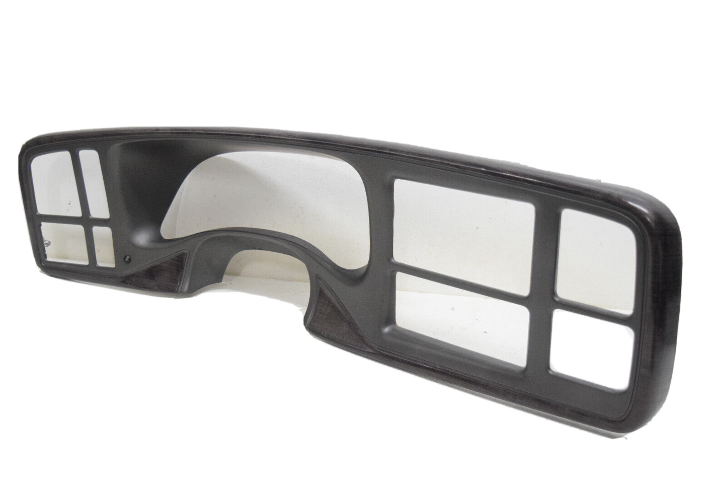 03 04 05 06 GMC Suburban Denali Speedometer Radio Dash Bezel Trim Woodgrain Gray