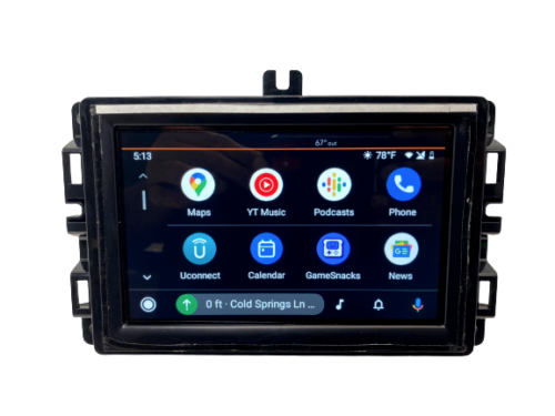 17 18 19 20 21 Jeep Compass Navigation Radio Display Screen VP2 P68396668AF