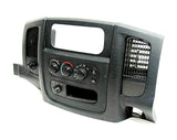 02 03 04 05 Dodge Ram Center Dash Bezel Climate Control 4x4 Switch
