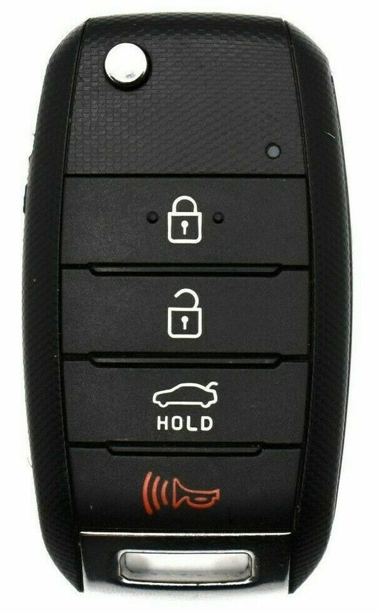 14 15 16 OEM KIA SEDAN FLIP KEY Remote (4-BTN) FCC: NYODD4TX1306-TFL
