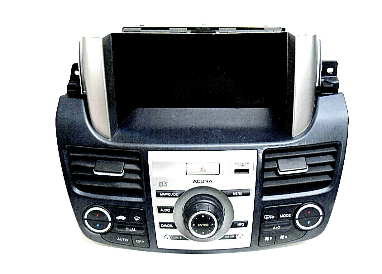 Picture 1 of 7 Click to enlarge ENDED 07 08 09 10 11 12 Acura RDX Navigation Radio Screen Control Panel Climate Ctrl