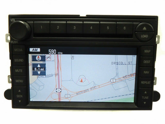 06 - 09 Ford Explorer Mountaineer Edge Navigation Radio CD Player 7L2T-18K931-AE