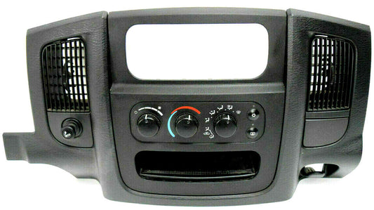 02 03 04 05 Dodge Ram Climate Control Radio Dash Bezel