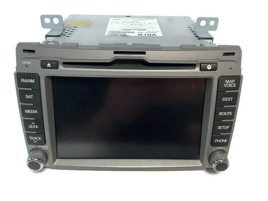 11 12 13 Kia Sportage Navigation Radio CD Player 96560-3W100AM5