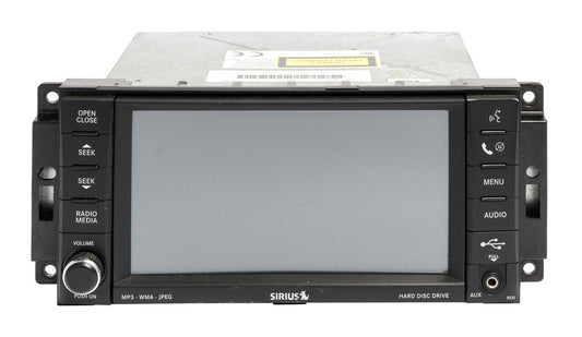07 08 09 Dodge Chrysler Avenger Sebring My GIG Radio DVD Player P05064758AB REN
