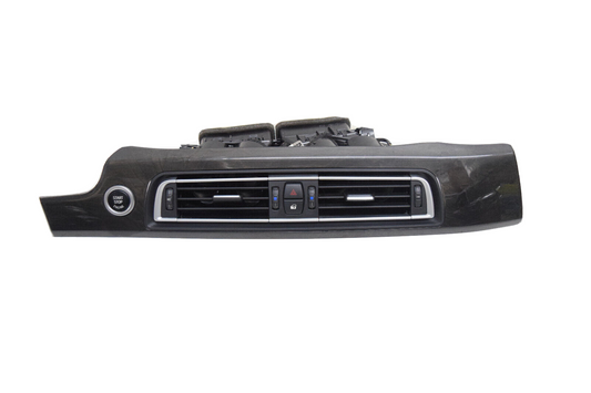 09 10 11 12 BMW 750LI 750I 740I Center Dash AC Vents Woodgrain Trim
