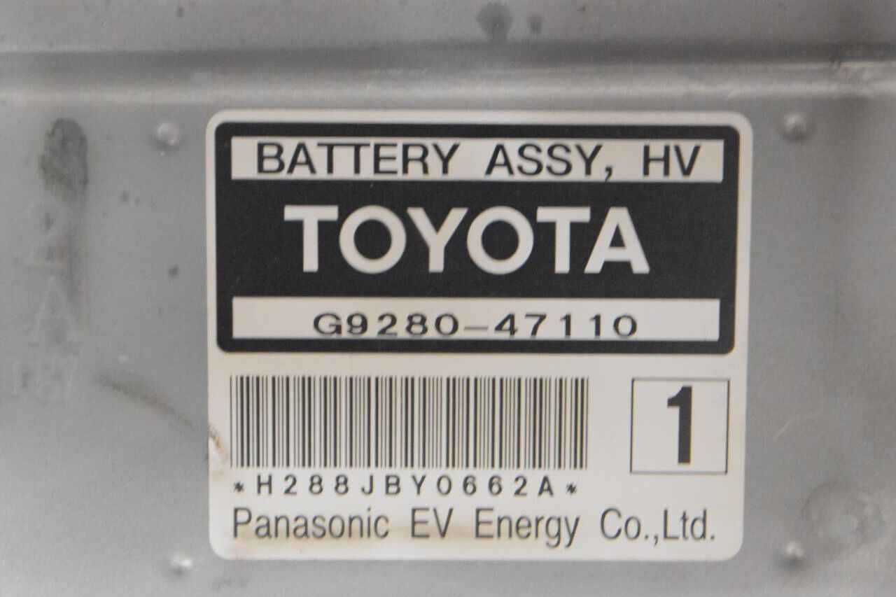 04 05 06 07 08 09 Toyota Prius Hybrid Battery 1.5L G9510-47031 Tested 106K