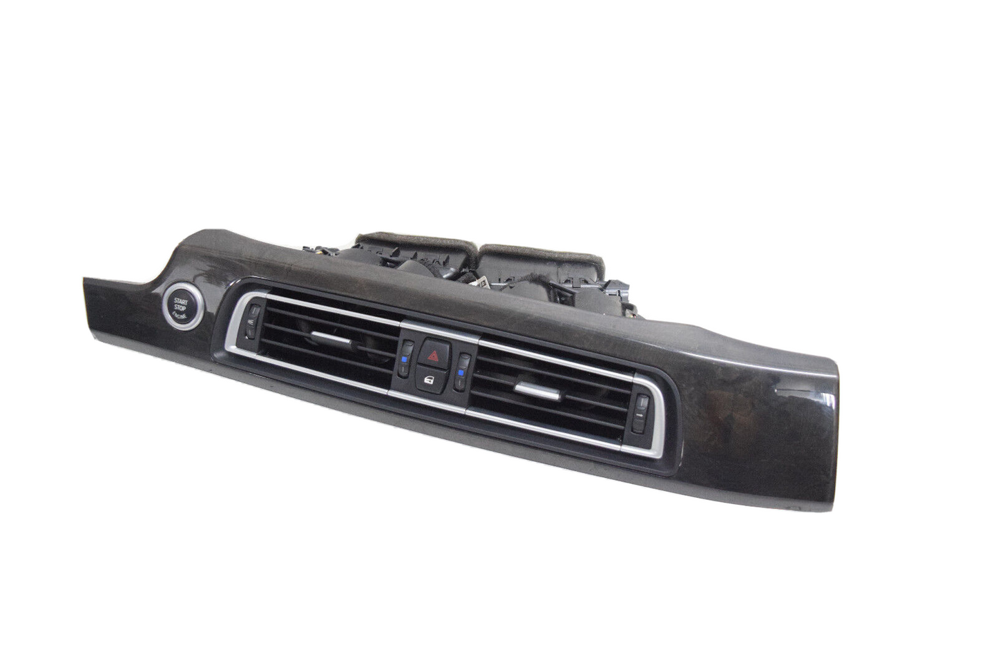 09 10 11 12 BMW 750LI 750I 740I Center Dash AC Vents Woodgrain Trim