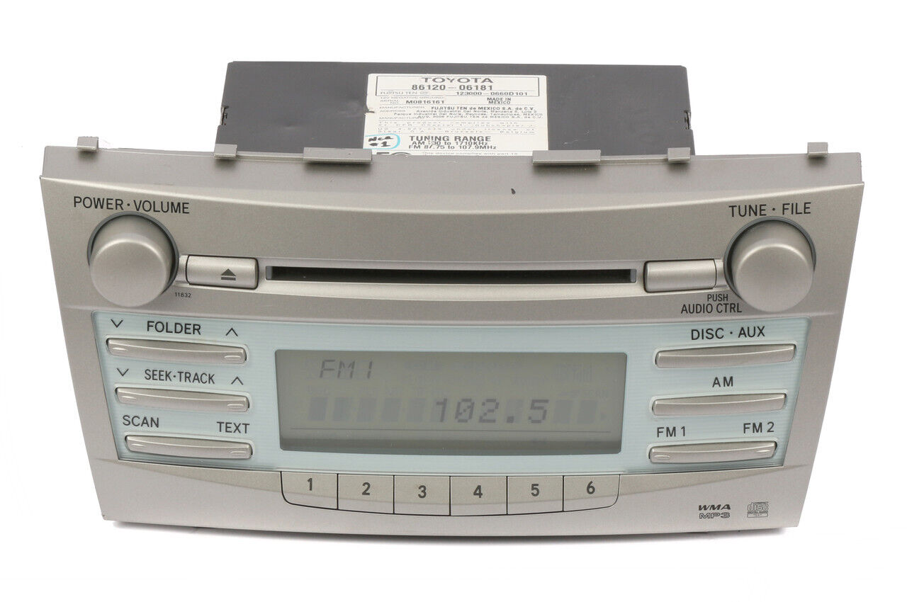 07 08 09 Toyota Camry Radio CD Player 86120-06181