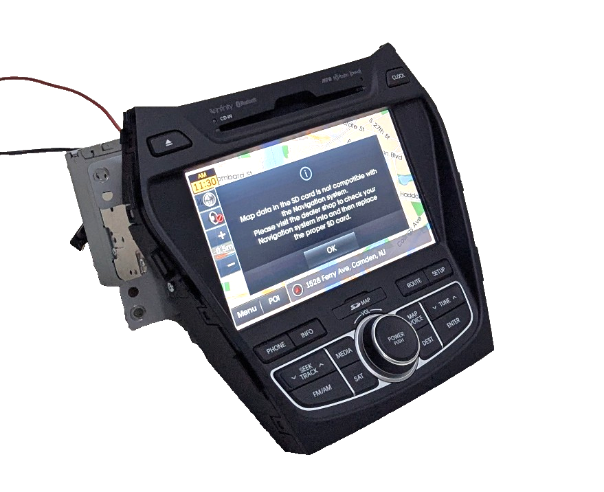 13-16 Santa Fe Sport OEM NAV GPS Touch Screen Radio CD Player BT 96560-4Z1154X