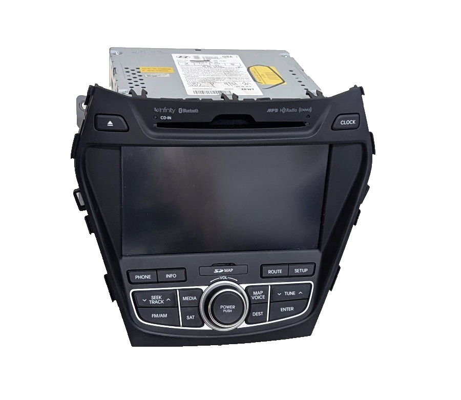13-16 Santa Fe Sport OEM NAV GPS Touch Screen Radio CD Player BT 96560-4Z1154X