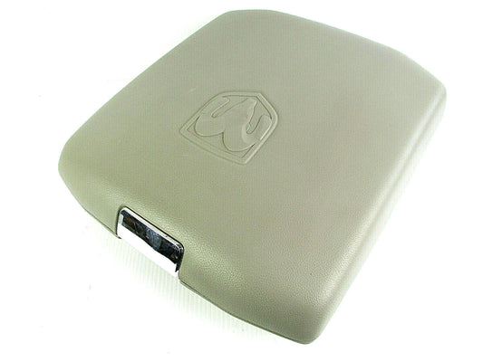 2009-2018 Dodge Ram Center Console Storage Armrest Lid Cover Grey