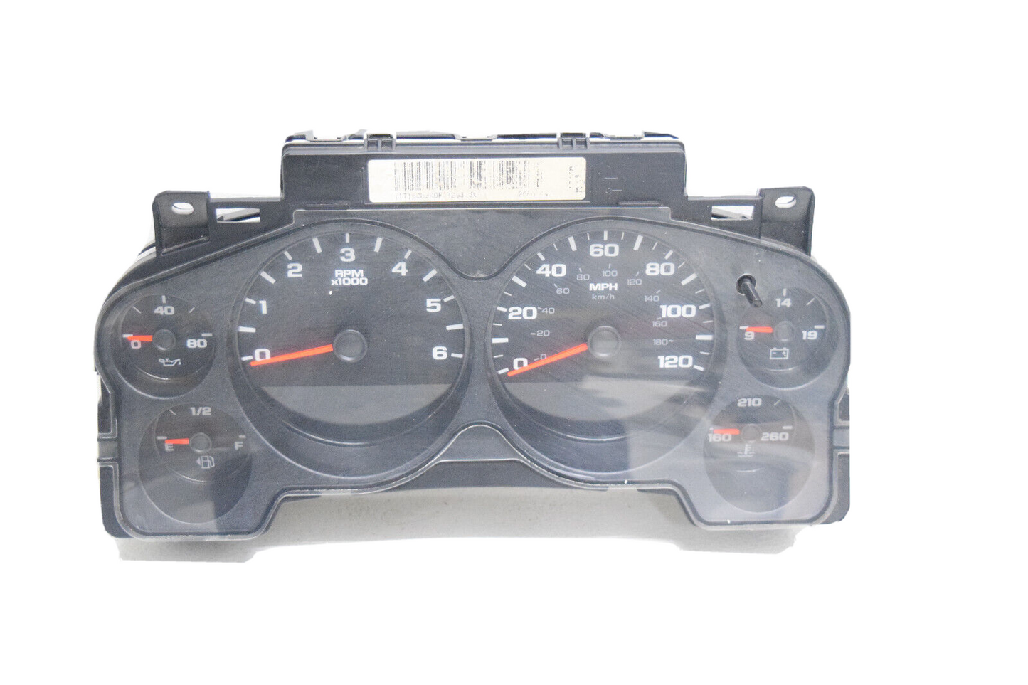 07 08 09 10 Chevy Silverado Sierra Tahoe Speedometer Instrument Cluster