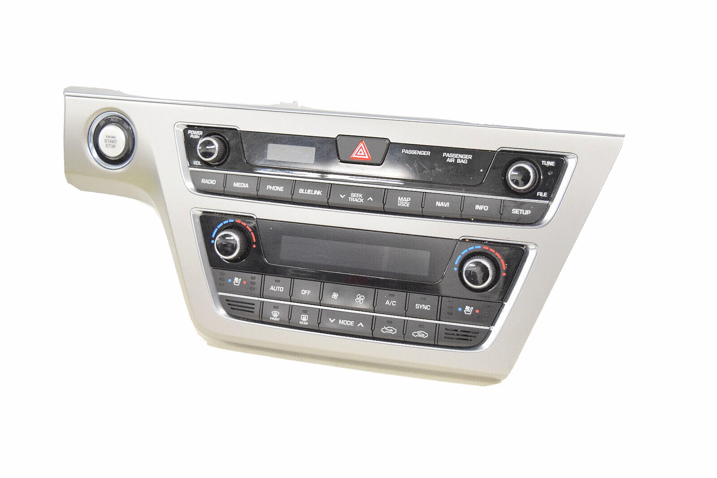 15 16 17 Hyundai Sonata Navigation Control Panel Climate Control