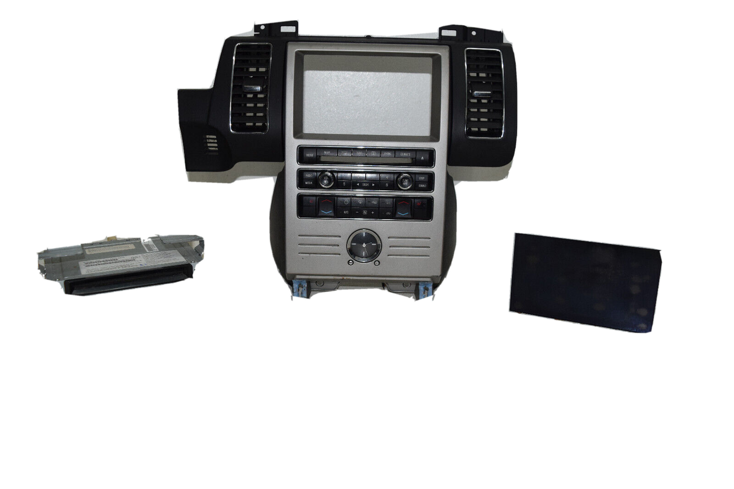 10 11 12 Ford Flex Navigation Radio Screen CD Player Control Panel Set Black Tan